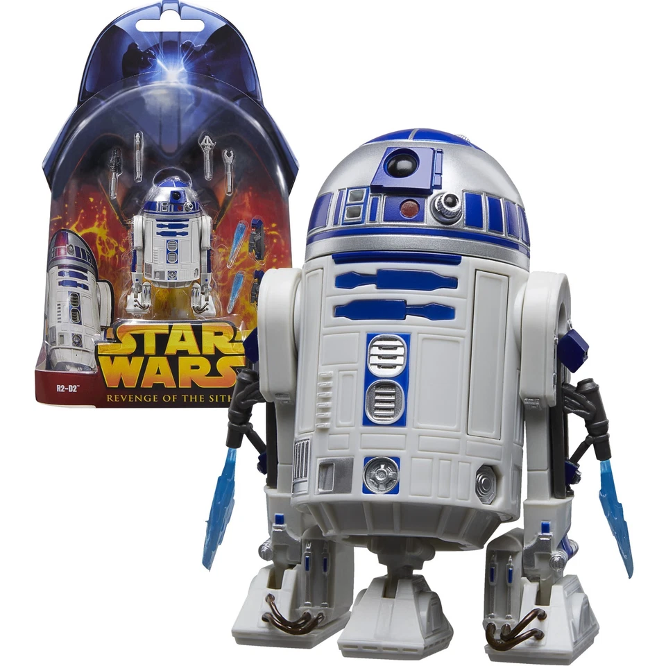 HASBRO STAR WARS REVENGE OF THE SITH BLACK SERIES R2-D2 4" ACTION FIGURE