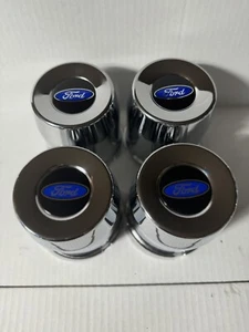 4  CHROME CENTER CAPS 6 LUG  CENTERLINE WHEELS   4.25 OD 4x4 TRUCK BF - Picture 1 of 4