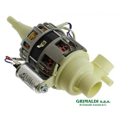 MOTOPOMPA MOTORE LAVAGGIO PER LAVASTOVIGLIE CANDY HOOVER 41052272 ORIGINALE - Immagine 1 di 2
