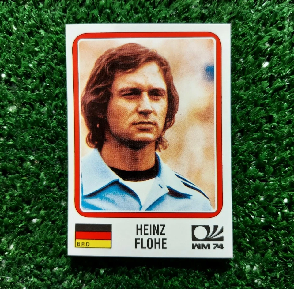 FIGURINA CALCIATORI PANINI WORLD CUP STORY GERMANIA n°72 FLOHE ALBUM - Photo 1/1
