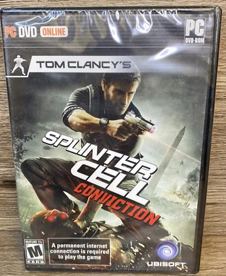 Tom Clancy's SPLINTER CELL: CONVICTION 2010 PC Video Game Brand NEW SEALED - Image 1 of 4