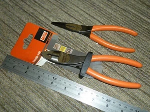 BAHCO KOMBINATION + SCHARFSCHÜTZE NASENZANGE Original BRANDNEU 2430D 160 mm 2630D 180 mm - Bild 1 von 3