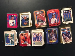 Lotto 213 Larry Walker HOF Rookies con 10 carte da baseball diverse - Foto 1 di 11