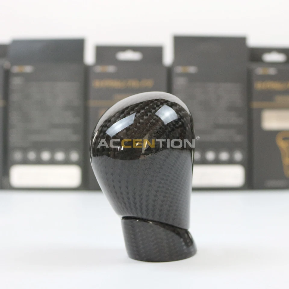 Perilla de cambio de marchas de fibra de carbono real para Lexus RC F GS F 2015-2021 Foto 1 de 4