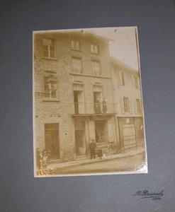 Photographie R. Brunel, à Lyon. Antonin Gros raisin de vendange. Début XXème S. - Imagen 1 de 1