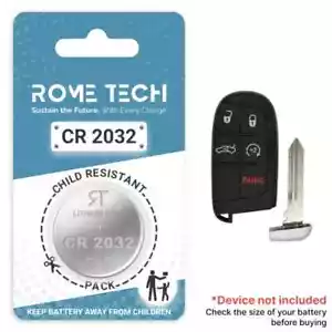 Repuesto de batería llavero para Chrysler 300 2023 2022 2021 2020 2019 - Imagen 1 de 1