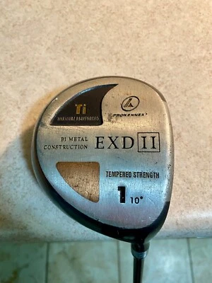PRO KENNEX EXD II #1 10° Titanium Driver, Men RH, Graphite, R-Flex Golf Club #41 - Image 1 of 4