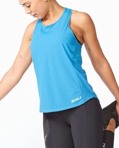 New 2XU Women's Motion Mesh Tank Large LKB/PTQ WR6416a - Picture 1 of 7