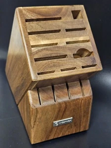 WUSTHOF 15-Slot Knife Block Used Condition  - Picture 1 of 5