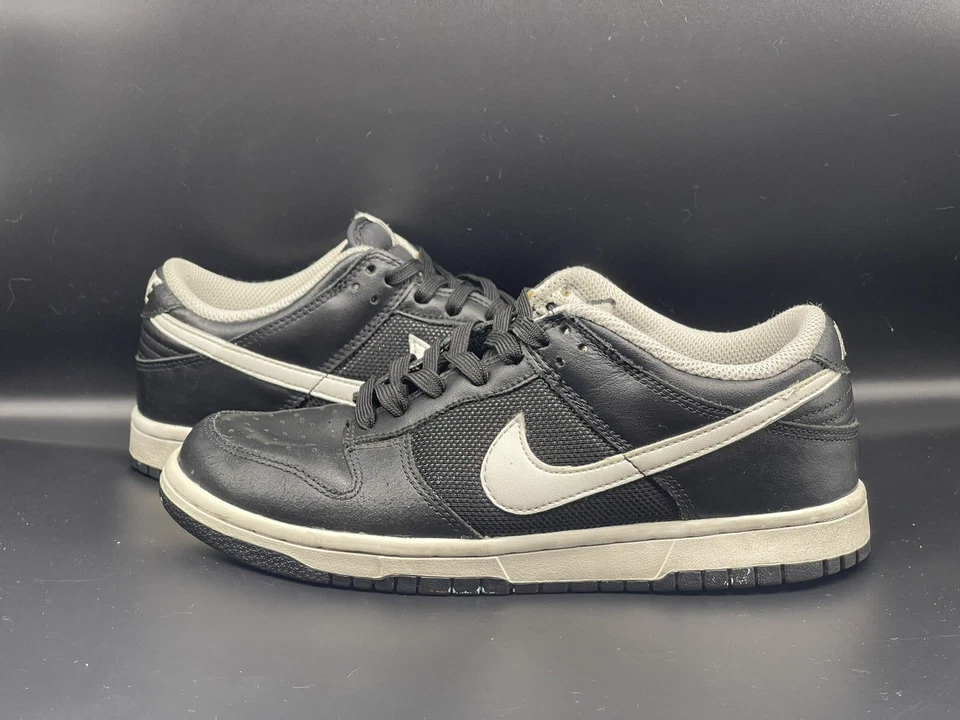 Talla 7w- Nike Dunk Low CL Negro Blanco Vintage Foto 1 de 4