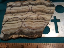 New listing
Banded Agate Slab Rough 3.5 Ounces Lapidary Cabbing Cab Stock For Cabachons