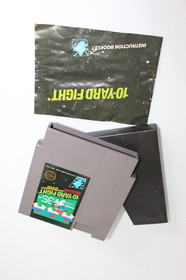 10-Yard Fight 5 Screw Nintendo NES 1985 w manual Authentic and Tested