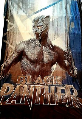 Manta cálida de felpa suave Pantera Negra Marvel 62 X 90 Foto 1 de 3