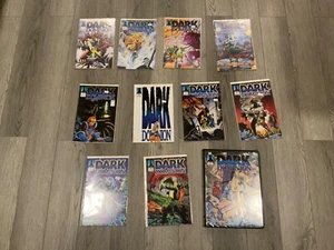 1993 Defiant Dark Dominion Comics #1-10 Set & Sammelkarten Mappe mit Beilagen - Bild 1 von 10