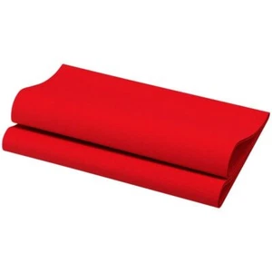 Dunisoft Airlaid Red 40cm Dinner Napkins - Pack of 60 - Picture 1 of 4