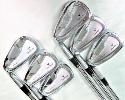 Left-handed Bridgestone Tour Stage X-BLADE CB S-FLEX IRONS SET JP Ver NWO - Image 1 of 4