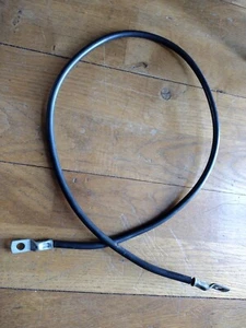 CABLE CORREA TIERRA CORREA CUERPO BATERÍA COCHE CLÁSICO CALIDAD PLOMO LARGO 36" TIERRA NEGATIVA - Imagen 1 de 4