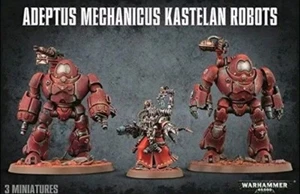 Adeptus Mechanicus Kastelan Robots Warhammer 40,000 NEW & SEALED 40K BNIB - Picture 1 of 4