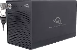 OWC 4TB ThunderBay 4 Mini 2.5" SSD Raid External Drive Enclosure Thunderbolt 3 - Picture 1 of 12