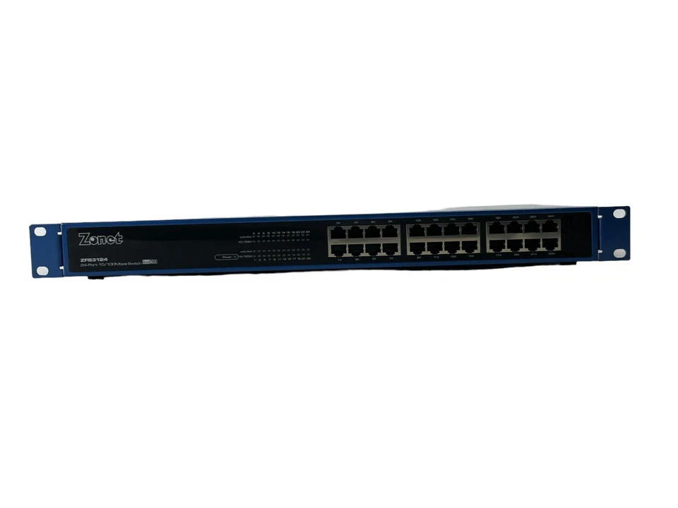 Zonet ZFS3124 24-Port 10/100 Ethernet Switch - Image 1 of 4