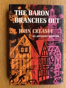 John Creasey The Baron Branches Out 1st ed HC US Near Fine / Near fine - Picture 1 of 3