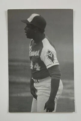 Postal de béisbol vintage de Hank Aaron Atlanta Braves PCAB-02 Foto 1 de 2