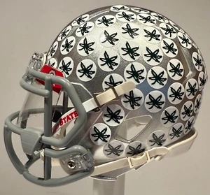 Ohio State Buckeyes 2024/5 National Championship Mini Riddell Football Helm - Bild 1 von 10