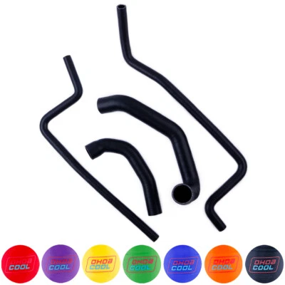 Manguera de radiador de silicona refrigerante Fit Jeep TJ Wrangler Sahara/Sport LHD 1997-2006 Foto 1 de 4