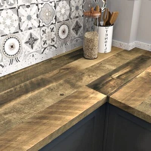 Wood Peel and Stick Wallpaper for Cabinets Rustic Wood Paper for Countertops ... - Picture 1 of 7