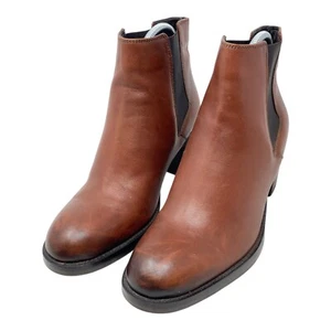 Stivali Chelsea Clark's donna pelle marrone mascarpone Bay misura 8,5 comodi - Foto 1 di 14