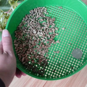 Neu Gro?e Kunststoff Rund Gr��n Garten Sieb Sieb f��r Kompost und Boden 21 *5CM - Bild 1 von 12