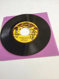 JOHNNY ACE: pledging my love / no money DUKE 7" Single 45 RPM - Picture 1 of 3