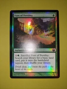 FOIL Font of Fertility x1 Journey into Nyx 1x MTG Magic the Gathering - Picture 1 of 1