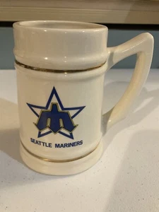 vintage pre-Griffey era Seattle Mariners Beer mug, Lewis Bros. Ceramics - Picture 1 of 4