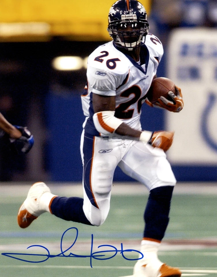 Clinton Portis Signed Autographed Denver Broncos 8x10 Photo LSCM COA #1 - Image 1 of 1