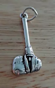 11x26mm Hatchet Axe Ax Tomahawk Tool Sterling Silver Charm - Picture 1 of 3