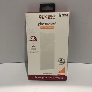 ZAGG Invisible Shield glassFusion+ for Samsung Galaxy S21 Ultra 5G - Picture 1 of 2