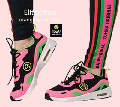Zumba Shoes Dance Trainers Sneakers Lo Top Kicks Impact Max Support-Orlando ZCon - Image 1 of 4
