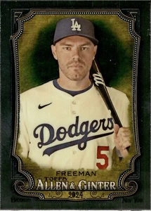 Freddie Freeman - Chrome - TOPPS Allen & Ginter 2024 - Picture 1 of 2