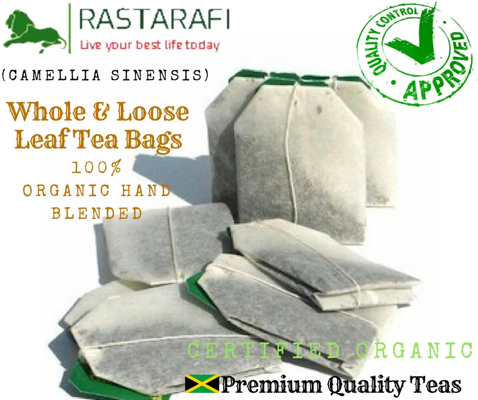 Té Cerasee Jamaicano Orgánico Calidad Premium Rastarafi® 72 Bolsas de Té Foto 1 de 4