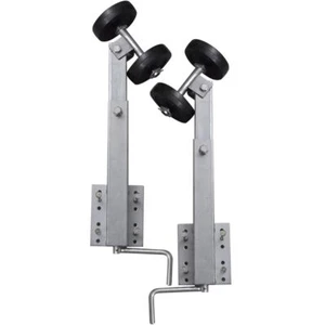2x Kurbelstütze Sliprollen mit Pendel für Bootsanhänger Bootstrailer 59 - 84 cm - Bild 1 von 5