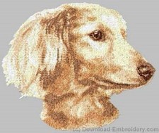 Embroidered Short-Sleeved T-Shirt - Saluki Dle3848 Sizes S - Xxl