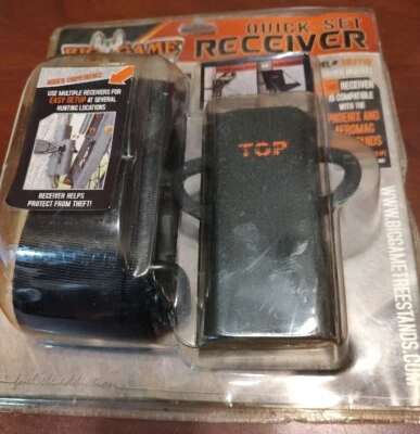 Receptor de ajuste rápido Big Game Árbol Soporte Buck Fiebre Ruta Tiro con arco Rifle Ciervo Ciervo Cerdo Foto 1 de 4