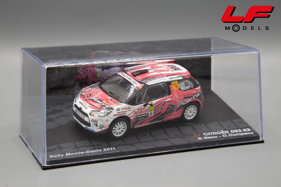 1:43 Citroën DS3 R3 Rally Montecarlo 2011 D. Elena - Passione Rally - Immagine 1 di 2