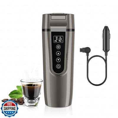 Car Electric Kettle for Travel : FVPE 12V/24V Small Electric Water Kettle, Mu - Image 1 of 4