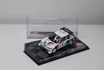B82 1:43 ALTAYA ATLAS PEUGEOT 205 TURBO 16 E2 MONTE CARLO RALLY 1986 MIB - Immagine 1 di 4