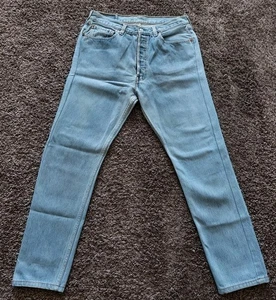Vintage 90s Levi's 501 Straight Leg Jeans - Woman Size W33 L34 - Button Fly  - Bild 1 von 16