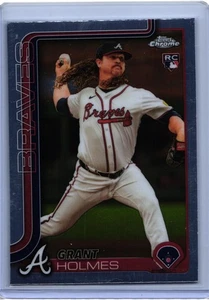 2025 Topps Chrome #169 Grant Holmes (RC) Base - Picture 1 of 2