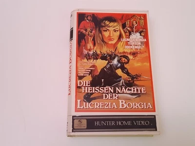 Die heißen Nächte der Lucrezia Borgia 1974 VHS German PAL Video Hartbox Ercoli - Bild 1 von 4