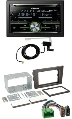 Pioneer CD USB MP3 Bluetooth 2DIN DAB Autoradio für Volvo XC 90 07-14 16 Pin - Bild 1 von 4
